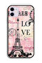 غطاء حماية لجهاز Apple iPhone 12 من Paris Love - 2