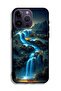 غطاء حماية لجهاز Apple iPhone 14 Pro Max بتصميم شلال فني - 2
