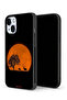 غطاء حماية لجهاز Apple iPhone 14 Plus برسومات قمر المساء
