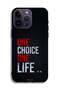 جراب حماية لجهاز Apple iPhone 14 Pro Max - اختيار واحد - حياة واحدة - 2