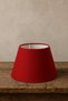 Bordo Abajur Başlığı 22cm