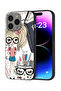 Apple iPhone 15 Pro Max Protective Case Cover Unicorn Girl Art