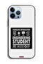 Apple iPhone 13 Pro Max Protective Case Engineering Student Sticker - 2