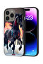 غطاء حماية لجهاز Apple iPhone 15 Pro Max بتصميم حصان عالي الوضوح