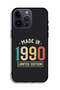 جراب حماية لجهاز Apple iPhone 14 Pro Max، إصدار محدود، صنع في عام 1990 - 2