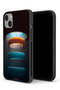 جراب حماية لجهاز Apple iPhone 13 mini بنمط حلقات فنية