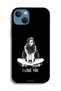 جراب حماية لجهاز Apple iPhone 13 مطبوع عليه عبارة "أحبك" - 2