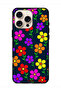 غطاء حماية لجهاز Apple iPhone 16 Pro Max - زهور ملونة