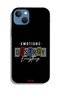 جراب حماية لجهاز Apple iPhone 13 - العواطف تدمر كل شيء - 2