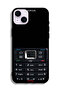 Apple iPhone 14 Protective Case Old Phone Pattern - 2