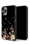 جراب حماية لجهاز Apple iPhone 14 Pro مع زهور صغيرة في الأسفل