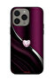 غطاء حماية لجهاز Apple iPhone 15 Pro بتصميم قلب ماسي - 2
