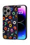 غطاء حماية لجهاز Apple iPhone 15 Pro Max بنقشة أقراص مضغوطة