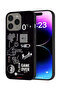 غطاء حماية لجهاز Apple iPhone 15 Pro Max مطبوع عليه Game Over Pew Pew