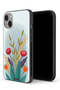 جراب حماية لجهاز Apple iPhone 13 mini برسومات نباتية