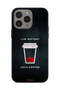 غطاء حماية لجهاز Apple iPhone 15 Pro Max - بطارية منخفضة - يحتاج إلى قهوة - 2