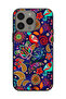 غطاء حماية لجهاز Apple iPhone 15 Pro Max بنقشة طيور وزهور - 2