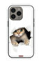 غطاء حماية لجهاز Apple iPhone 15 Pro Max بتصميم قطة - 2