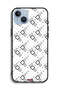 جراب حماية لجهاز Apple iPhone 14 Plus بتصميم مربع تجريدي رقمي - 2
