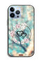 Apple iPhone 13 Pro Max Protective Case Hearts In Ring Art - 2