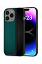 غطاء حماية جلدي منقوش لهاتف Apple iPhone 15 Pro Max