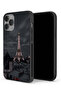 جراب حماية لجهاز Apple iPhone 14 Pro Max بتصميم برج إيفل في الليل