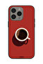 غطاء حماية لجهاز Apple iPhone 15 Pro Max بتصميم فنجان قهوة - 2