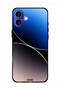 غطاء حماية لجهاز Apple iPhone 16 Plus بنمط خطوط منحنية