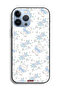 Apple iPhone 13 Pro Max Protective Case Cute Teddy Bear And Flowers Icon - 2