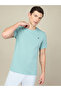 Men Solid Round Neck Slim Fit T-Shirt with Technocool+