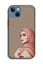 Apple iPhone 13 Protective Case Beautiful Hijab Girl - 2