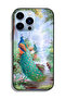 غطاء حماية لجهاز Apple iPhone 13 Pro بتصميم الطاووس - 2