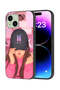 غطاء حماية لهاتف Apple iPhone 15 Plus بتصميم فتاة صغيرة