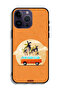 جراب حماية لجهاز Apple iPhone 14 Pro Max بتصميم حافلة فنية - 2