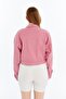 Women's Bomber Gabardine Jacket Snap Button College Denim Jacket with Pockets Colorful Easy to Match Jacket - 7