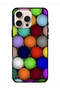 غطاء حماية لجهاز Apple iPhone 16 Pro Max بتصميم كرات فنية تجريدية