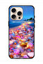 غطاء حماية لجهاز Apple iPhone 16 Pro Max بتصميم أحجار فنية