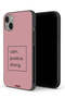 جراب حماية لجهاز Apple iPhone 13 mini، هادئ وإيجابي وقوي