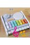 - Wooden Musical Play Set – 2-in-1 Baby Piano & Xylophone Toy with Drum and Mallets - 8