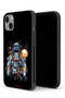 جراب حماية لجهاز Apple iPhone 13 mini بتصميم رائد فضاء تجريدي