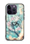 Apple iPhone 14 Pro Protective Case Hearts In Ring Art - 2