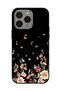 غطاء حماية لجهاز Apple iPhone 15 Pro Max مع زهور صغيرة في الأسفل - 2