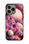 غطاء حماية لجهاز Apple iPhone 15 Pro Max بتصميم غيوم وفن تجريدي - 2