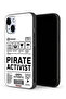 جراب حماية لجهاز Apple iPhone 14 Plus - ملصق ناشط خاص
