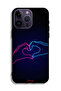 جراب حماية لجهاز Apple iPhone 14 Pro Max بتصميم يد تلامس القلب - 2