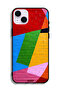 Apple iPhone 14 Protective Case Colorful Wall Painting - 2