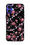 غطاء حماية لجهاز Apple iPhone 16 Plus برسومات قلوب وأزهار صغيرة