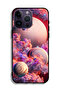 غطاء حماية لجهاز Apple iPhone 14 Pro Max بطبعة غيوم وفن تجريدي - 2
