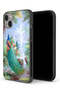 غطاء حماية لجهاز Apple iPhone 13 mini بتصميم الطاووس
