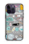 جراب حماية لجهاز Apple iPhone 14 Pro Max بملصقات Good Vibes - 2